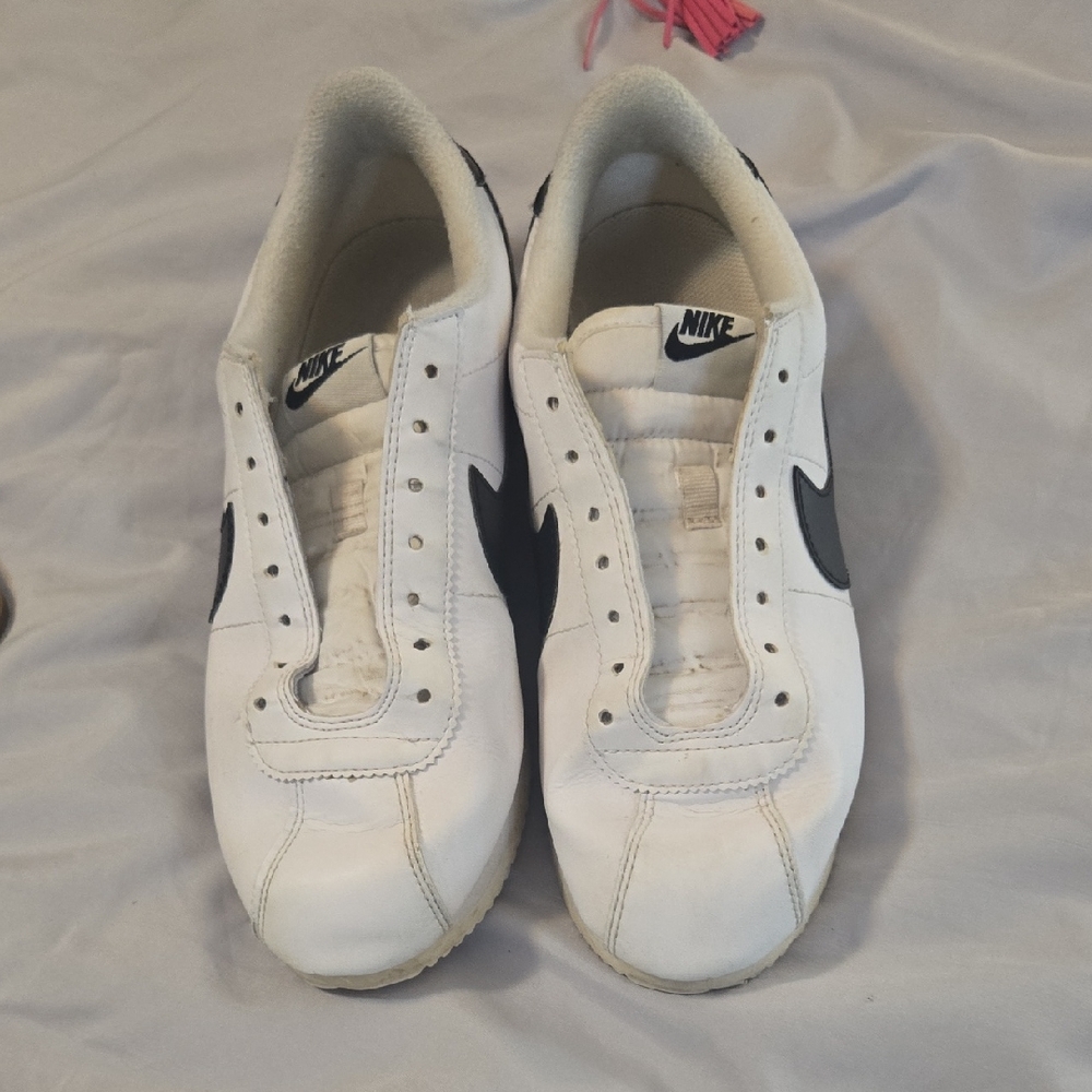 Nike Classic White and Black Shoes
